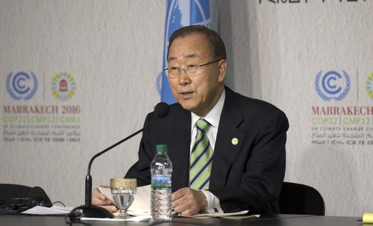 Ban Ki-moon espera que Trump “comprenda la urgencia” del cambio climático