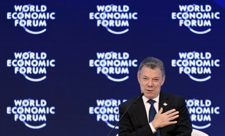 Davos Juan Manuel Santos