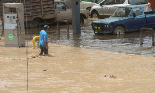 PERU-FLOODS-RESCUE