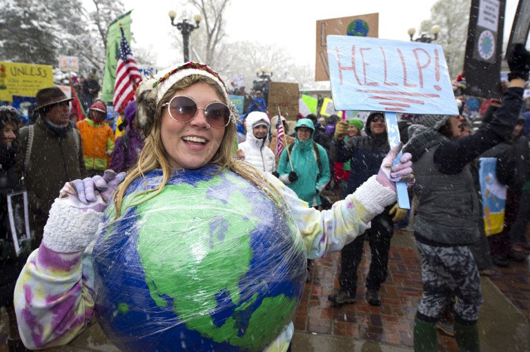 Climate marches take place across the country