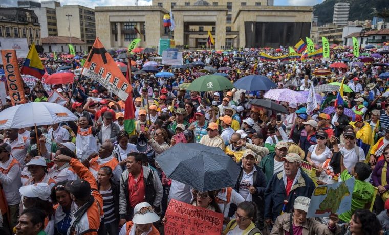protestas Bogotá 