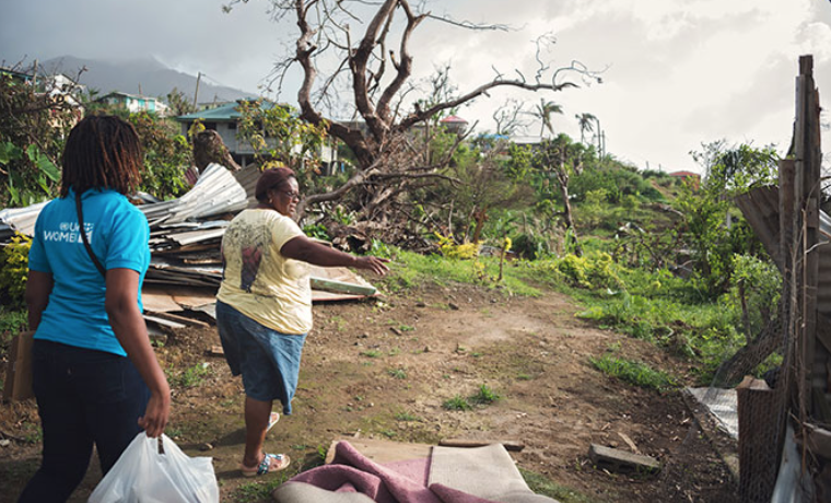 Por la recuperación de las mujeres agricultoras en Dominica