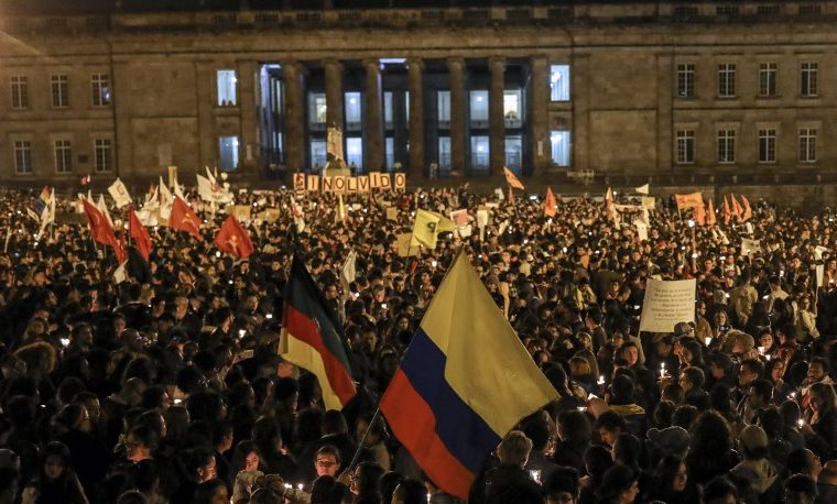 líderes sociales Colombia