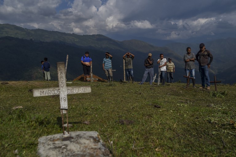 COLOMBIA-CONFLICT-VIOLENCE-RIGHTS-LEADERS-THREATS