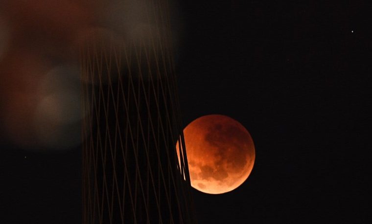 Eclipse lunar, un espectáculo celeste