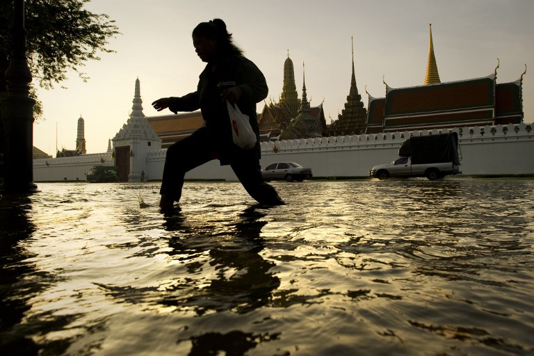 Bangkok se hunde y una parte de la ciudad podría quedar sumergida en 2030